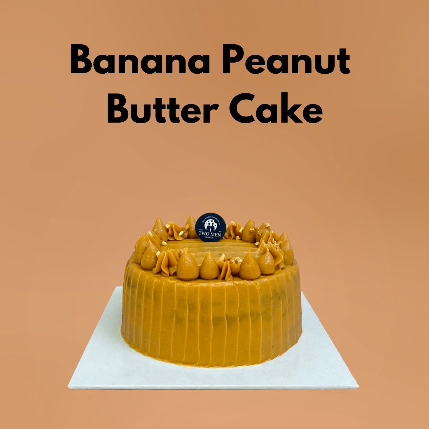 Nutty Nana Banana Peanut Butter Cake