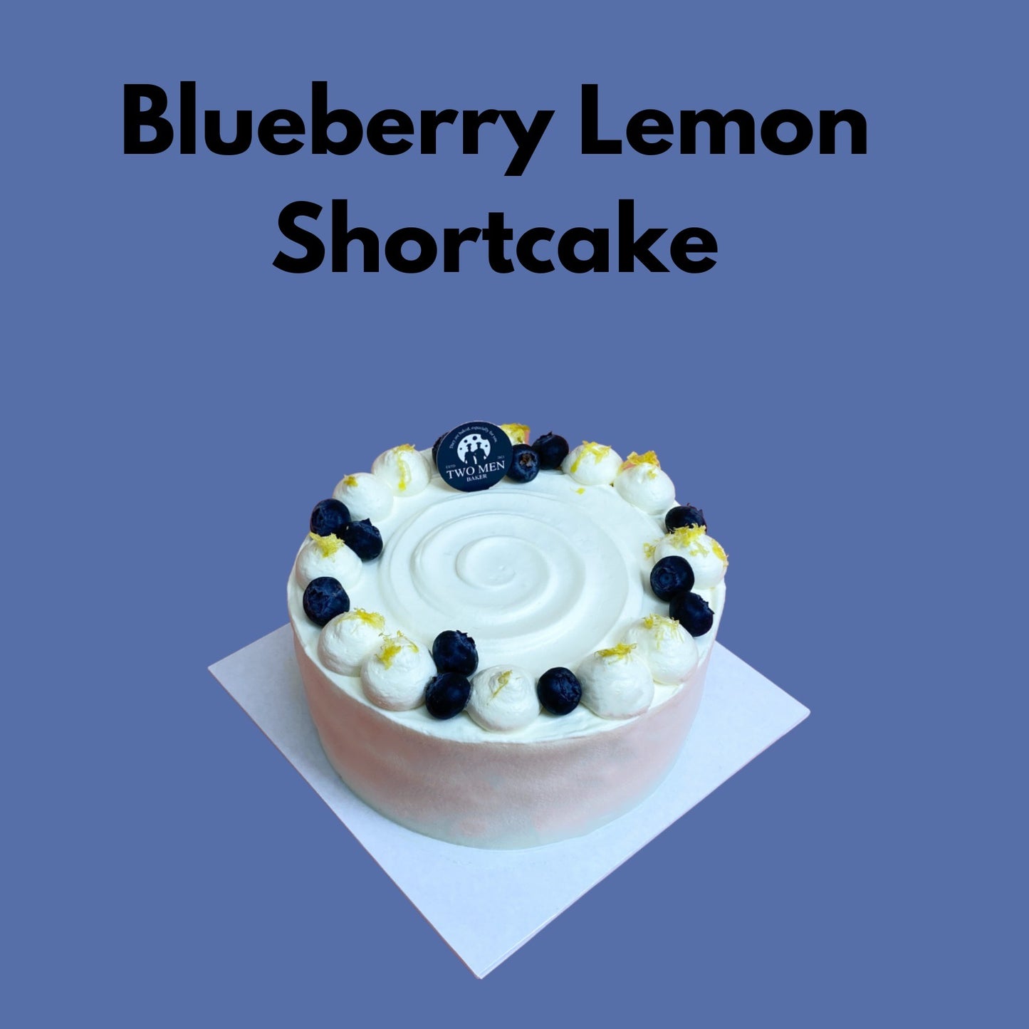 Blueberry Lemon Shortcake | Same-Day Delivery Cake