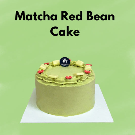 Matcha Red Bean Cake