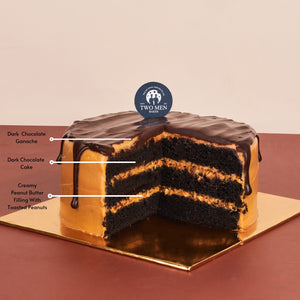 ChocoNut Chocolate Peanut Butter Cake | Same-Day Delivery Cake